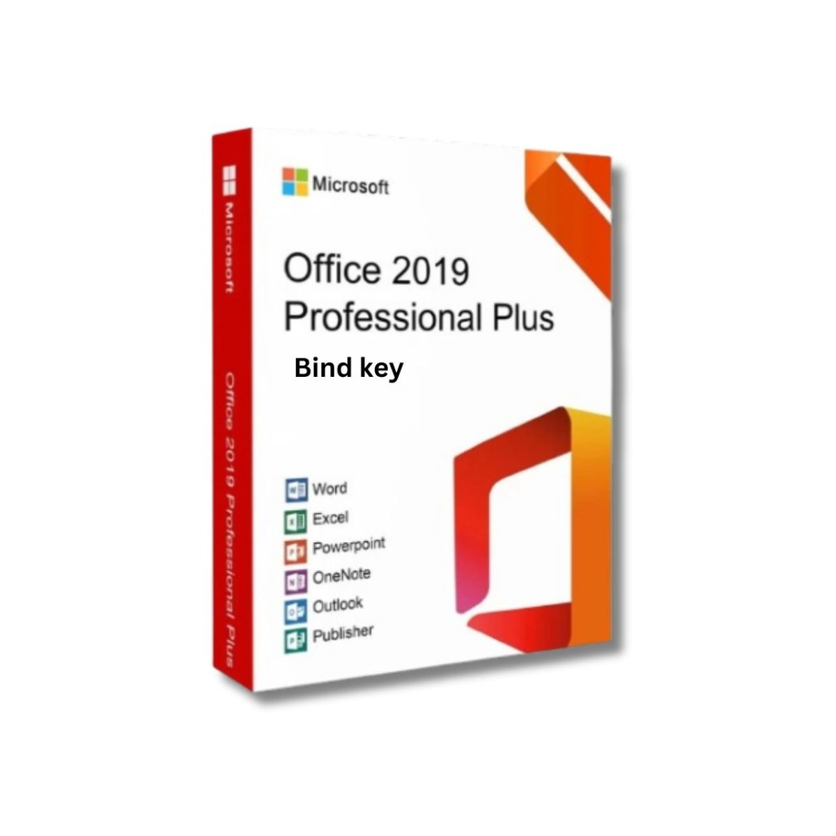 Microsoft Office 2019 Professional Plus bind key